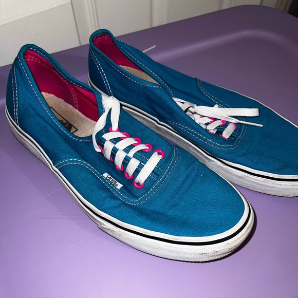 Blue and Pink Vans - Picture 2 of 2